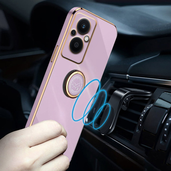 Telefontok a Oppo Reno7 Lite, Electro Ring, lila