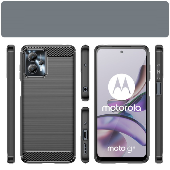Telefontok a Motorola Moto G23 / G13, Carbon, fekete