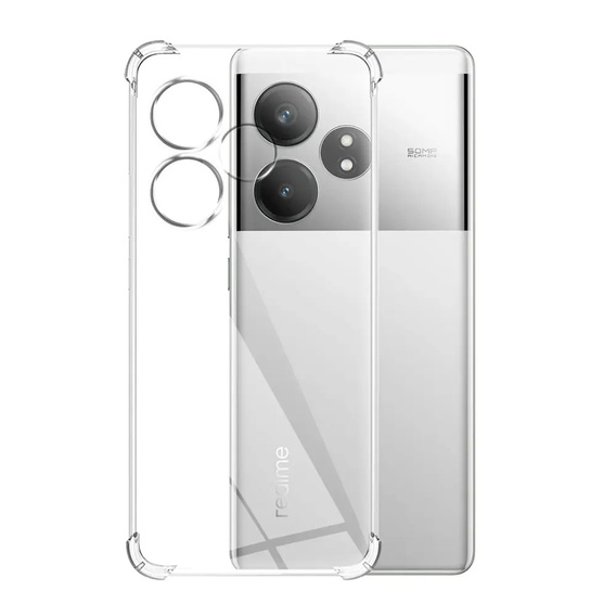 Telefontok a Realme GT 6 / 6T, Dropproof, átlátszó