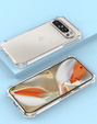 Telefontok a Google Pixel 9 Pro XL, Dropproof, átlátszó