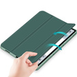 Tok Lenovo Tab P12, Smartcase tolltartóval, zöld