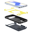 Spigen Tough Armor MagSafe tok Google Pixel 10 Pro XL, Metal Slate, fém pala