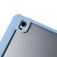 Tok iPad 10.2 2021 / 2020 / 2019, Smartcase Hybrid, tolltartó résszel, kék