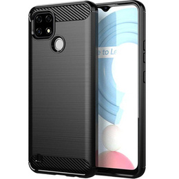 Telefontok a Realme C21Y / C25Y, Carbon, fekete