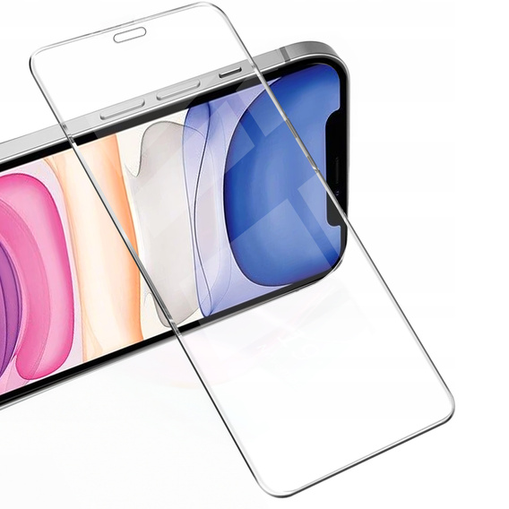 2x edzett üveg a iPhone XR/11, ERBORD 9H Hard Glass a képernyőn