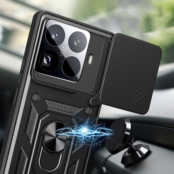 CamShield Slide páncélozott tok kamerafedéllel és gyűrűvel a Xiaomi 15T Pro-hoz