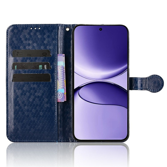 Tárca Rhombus flip tok a Xiaomi Poco F7 5G számára