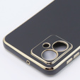Tojás Motorola Moto G54 5G, Glamour CamShield, fekete
