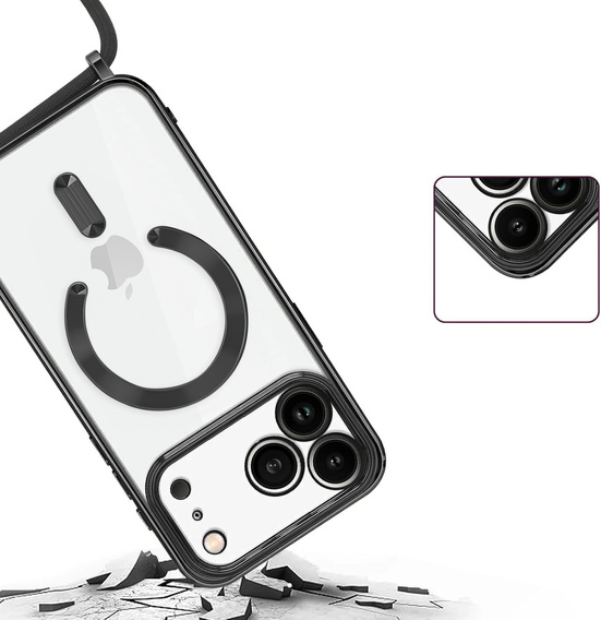 Electro MagSafe tok zsinórral iPhone 17 Pro Max készülékhez