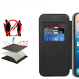 Wallet MagSafe RFID flip tok kameravédelemmel iPhone 17 Pro Max készülékhez