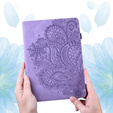 Pattintható tok Xiaomi Redmi Pad SE 11", flower, lila