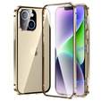 Tok iPhone 14 Plus, Magnetic Dual Glass, arany