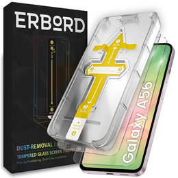 2x edzett üveg Samsung Galaxy S25 Edge, ERBORD Easy App Full Screen Protector
