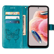 Pattintható tok a Realme 12 Pro 5G, Butterfly, kék