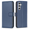 Pattintható tok a Samsung Galaxy A35 5G, BINFEN Wallet, kék