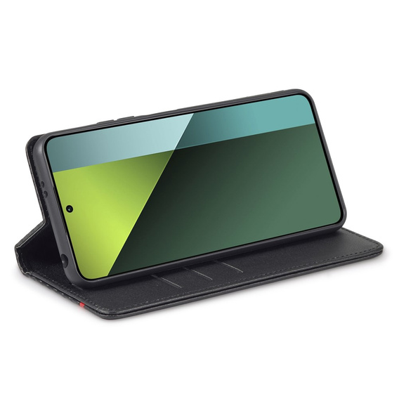 Pattintható tok a Xiaomi Redmi Note 13 5G, Carbon LC.IMEEKE, fekete