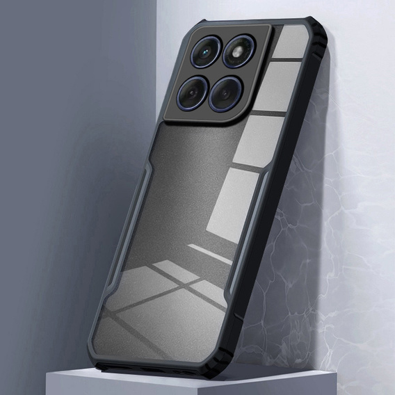 Telefontok a Motorola Edge 60 / 60 Fusion, AntiDrop Hybrid, fekete