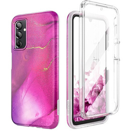Telefontok a Samsung Galaxy A14 4G/5G, Suritch Full Body Marble, lila