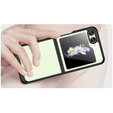 Telefontok a Samsung Galaxy Z Flip 5 5G, Fusion Hybrid, átlátszó / fekete