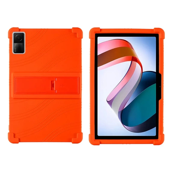 Szilikon tok Xiaomi Redmi Pad SE 11", Impact, páncélozott, narancssárga