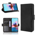 Pattintható tok a Xiaomi Redmi Note 10 Pro, Card Slot, fekete