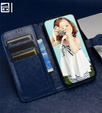 Flap tok Samsung Galaxy M15 5G, Wallet Rhombus, kék