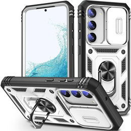 Telefontok a Samsung Galaxy S23, CamShield Slide, CamShield Slide, Fehér / fekete