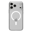 Spigen Ultra Hybrid MagSafe tok iPhone 17 Pro készülékhez, átlátszó / fehér