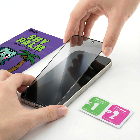 Shy Palm Privacy edzett üveg iPhone 17 Pro Max készülékhez