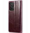 CASEME flip tok Samsung Galaxy A53 5G, Waxy Textured, bordó