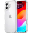 Tok iPhone 17 készülékhez, kamerafedéllel, átlátszó