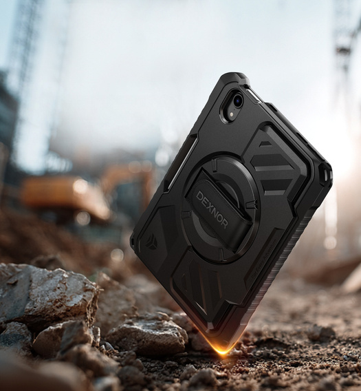 Dexnor 360° tok pánttal és tolltartóval iPad mini 8.3" 2021 (6. generáció) / iPad mini 8.3" 2024 (7. generáció) számára