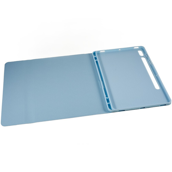 Tok + billentyűzet Samsung Galaxy Tab S7 T870/T875 / S8, Pen Slot, kék