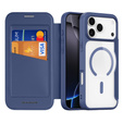 Dux Ducis tok iPhone 17 Pro-hoz, Skin X Pro, pánttal, MagSafe-hoz, tengerészkék