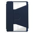 Billentyűzet tok iPad Pro 11" 2024 (5 gen.), Rotary 360° Leather, sötétkék
