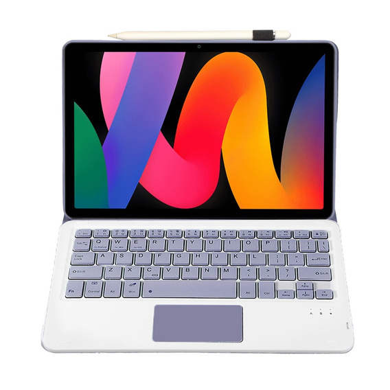 Tok + billentyűzet Xiaomi Redmi Pad SE 11", TouchPad, lila