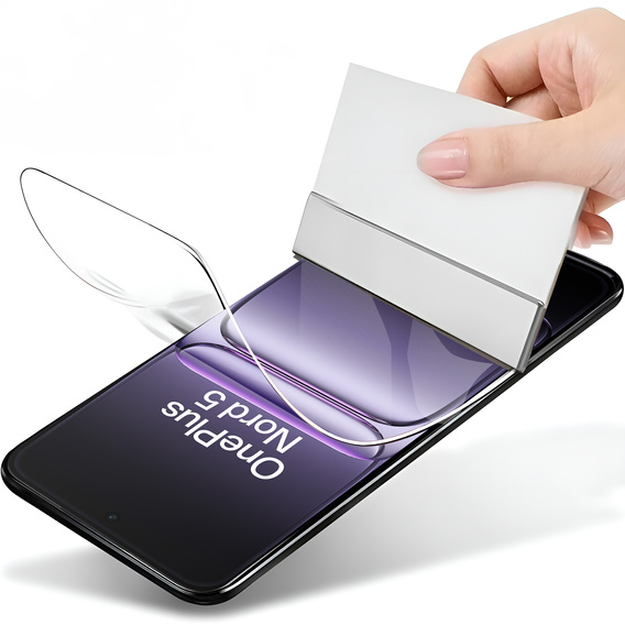 2x hidrogél fólia iPhone 15 Pro Max készülékhez, ERBORD hidrogél fólia