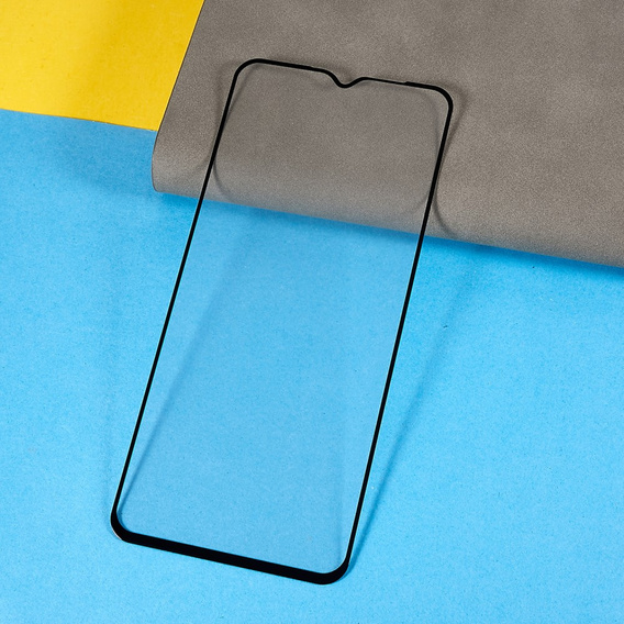 3D edzett üveg Motorola Moto E13 készülékhez, fekete