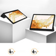 Tok Samsung Galaxy Tab S10+ Plus, Smartcase tolltartóval, fekete