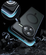Tok Xiaomi Poco F7 Ultra-hoz, MagSafe, ERBORD Matt Case, fekete