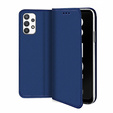Pattintható tok a Samsung Galaxy A32 5G, Wallet Smart Magnet, sötétkék