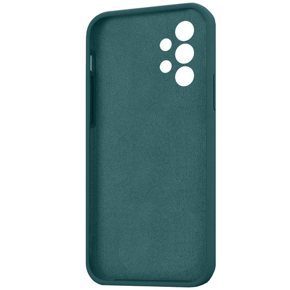 Telefontok a Samsung Galaxy A13 4G, Silicone Lite, sötétzöld