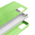 Telefontok a Samsung Galaxy A02s, Silicone Lite, világoszöld