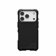 Urban Armor Gear tok iPhone 17 Pro Max, Metropolis LT MagSafe Kevlar, Kevlar fekete