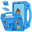 Gyermek tok iPad mini 8.3" 2021 (6 gen.) / iPad mini 8.3" 2024 (7 gen.), Cute Patterns, állvánnyal, kék