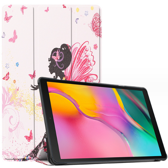 Tok Lenovo Tab M11, Smartcase, lady butterfly