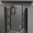 IMAK Telefontok a Asus Zenfone 9 5G / 10 5G, Ruiyi Series Case Carbon, fekete