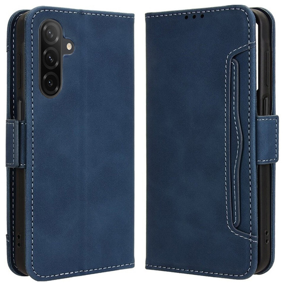 Pattintható tok a Samsung Galaxy A56, Card Slot, sötétkék
