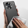 Bőr tok Vivo X90 Pro 5G, leather hybrid, fekete