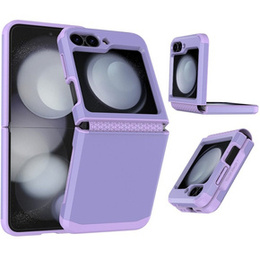 Páncélozott tok Samsung Galaxy Z Flip7 FE / Z Flip6, Armor Shockproof, lila